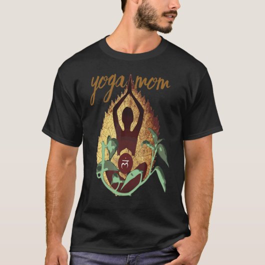 Yoga Mama Yoga Medizin Fitness Zen Posen Yoga Lo T-Shirt (Vorderseite)