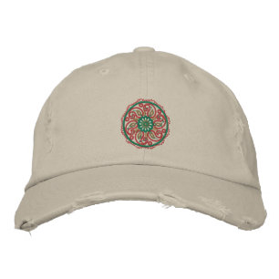 Yoga Mandala bestickte Cap Baseballkappe