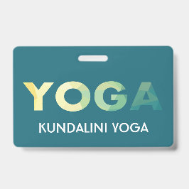 Yoga Mandala Personal Trainer Ausweis