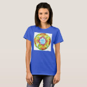 Yoga Mandala T - Shirt (Vorne ganz)