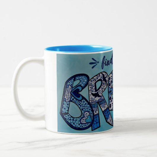 Yoga Mantra Kaffeetasse (Links)