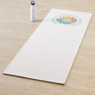 Yoga Mantra Mandala Design Mat Yogamatte