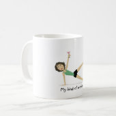 Yoga Martini - Tasse (Vorderseite Links)