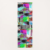 Yoga Mat – Abstract Grid Yogamatte (Vorderseite)