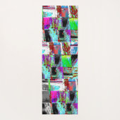 Yoga Mat – Abstract Grid Yogamatte (Rückseite)