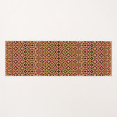 Yoga Mat abstrakt Tile Pattern Yogamatte (Vorderseite (Horizontal))
