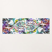 Yoga Mat - Abstraktes Ei Yogamatte (Vorderseite (Horizontal))