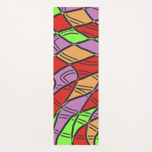 Yoga Mat, An elegant multicolor classic design Yogamatte