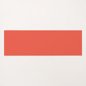 Yoga Mat - Arbeiten mit Orange Back Yogamatte (Rückseite (Horizontal))