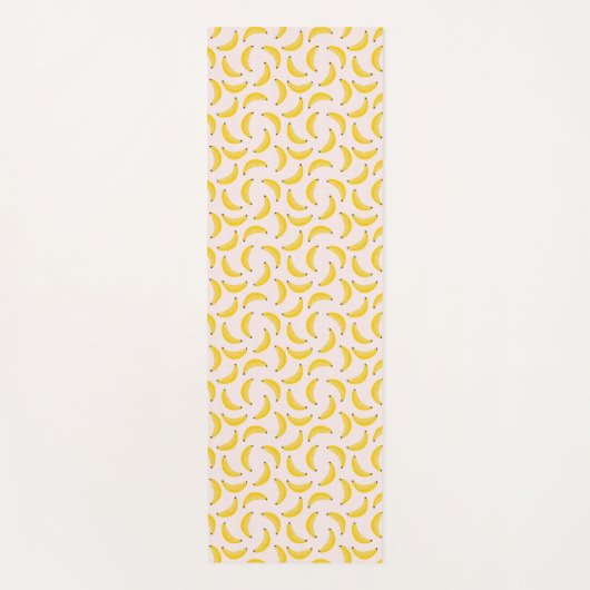 Yoga Mat - Banana Pattern Yogamatte (Vorderseite)