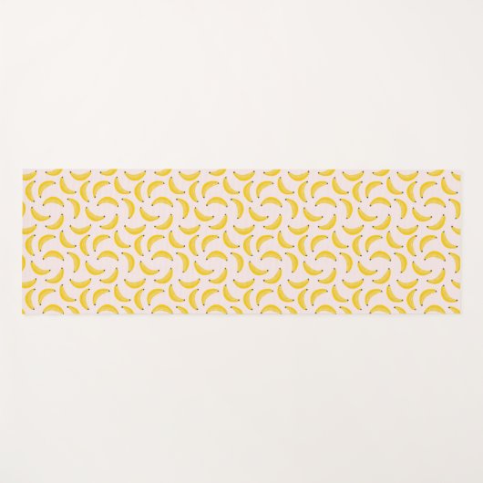 Yoga Mat - Banana Pattern Yogamatte (Vorderseite (Horizontal))