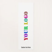 Yoga-Mat-Beispiel für Ihr Firmenlogo Yogamatte (Rückseite)