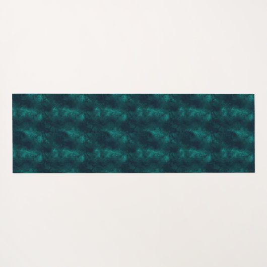 Yoga Mat - Blue Pattern Yogamatte (Rückseite (Horizontal))