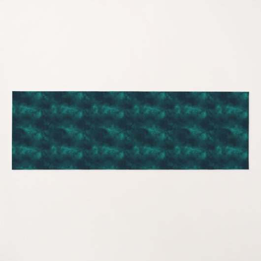 Yoga Mat - Blue Pattern Yogamatte (Vorderseite (Horizontal))