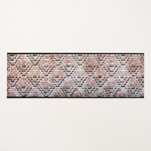 Yoga Mat - Brick Diamond Muster Yogamatte (Vorderseite (Horizontal))