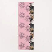Yoga Mat Cat Crowd mit Wirbel Yogamatte (Vorderseite)