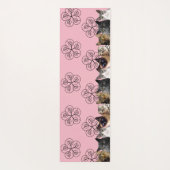 Yoga Mat Cat Crowd mit Wirbel Yogamatte (Rückseite)