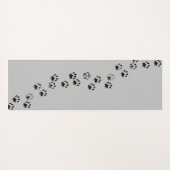 YOGA MAT - CAT- oder DOG-ZEICHENDRUCKER/TRACKS Yogamatte (Rückseite (Horizontal))