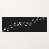 YOGA MAT - CAT- oder DOG-ZEICHENDRUCKER/TRACKS Yogamatte (Vorderseite (Horizontal))