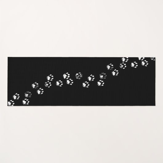 YOGA MAT - CAT- oder DOG-ZEICHENDRUCKER/TRACKS Yogamatte (Vorderseite (Horizontal))