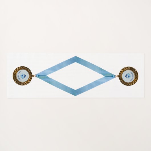 Yoga Mat, Champion für Wassersicherheit Yogamatte (Rückseite (Horizontal))