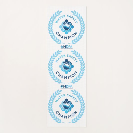 Yoga Mat, Champion für Wassersicherheit Yogamatte (Vorderseite)