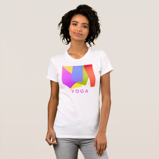 Yoga Mat Designs T-Shirt (Vorne ganz)