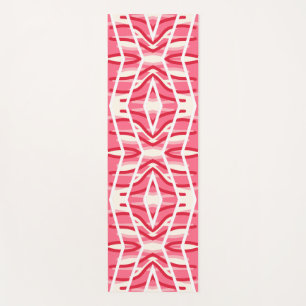 Yoga Mat - Ein elegantes, rosa, klassisches Design Yogamatte