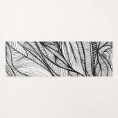 YOGA MAT feat. hand-drawn line art both sides Yogamatte (Vorderseite (Horizontal))