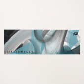 Yoga Mat Fitness Abstrakter Art Yogamatte (Vorderseite (Horizontal))