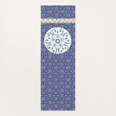 Yoga Mat Floral Yogamatte (Rückseite)