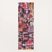 Yoga Mat – Fragmented Pulse Yogamatte (Rückseite)