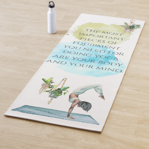 Yoga Mat für Körper und Geist Yogamatte