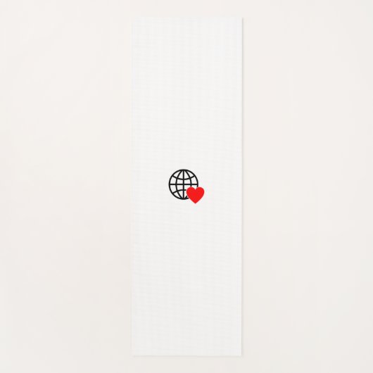 Yoga Mat für neue personalisierte Text-Logos Yogamatte (Vorderseite)