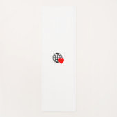 Yoga Mat für neue personalisierte Text-Logos Yogamatte (Vorderseite)