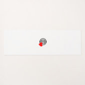 Yoga Mat für neue personalisierte Text-Logos Yogamatte (Rückseite (Horizontal))