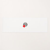 Yoga Mat für neue personalisierte Text-Logos Yogamatte (Vorderseite (Horizontal))