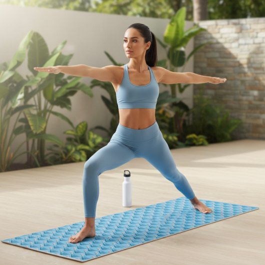Yoga Mat gefroren Yogamatte