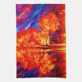 Yoga Mat Geschirrtuch (Vertikal)