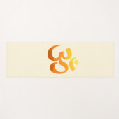 Yoga Mat Gold Yogamatte (Vorderseite (Horizontal))