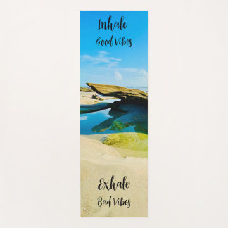 Yoga mat Good Vibes Küstenmeer Yogamatte