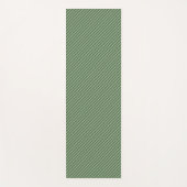 Yoga Mat - Green Stripe Patterns Yogamatte (Vorderseite)