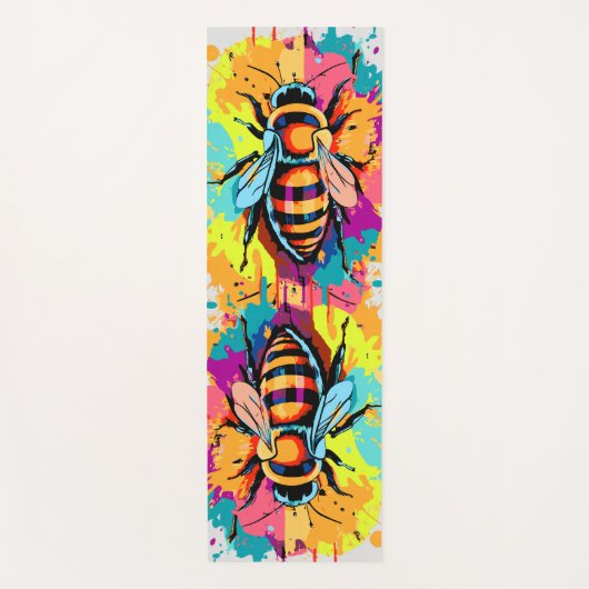 Yoga Mat - Honey Bees Yoga Mat Yogamatte (Vorderseite)