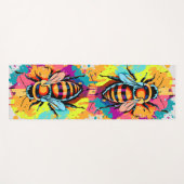 Yoga Mat - Honey Bees Yoga Mat Yogamatte (Vorderseite (Horizontal))