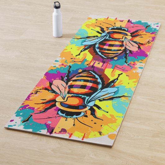 Yoga Mat - Honey Bees Yoga Mat Yogamatte (Beispiel)