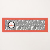 Yoga Mat JAPANESE WAVE PATTER MIT FISH Yogamatte (Rückseite (Horizontal))