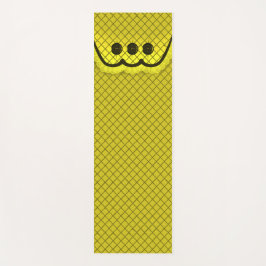 Yoga Mat Kissen Top Design Gelb Yogamatte