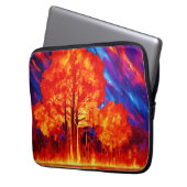 Yoga Mat Laptopschutzhülle (Vorderseite Links)