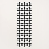 Yoga Mat Lazy Cat Geometrische Formen Yogamatte (Rückseite)