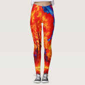 Yoga Mat Leggings (Vorderseite)